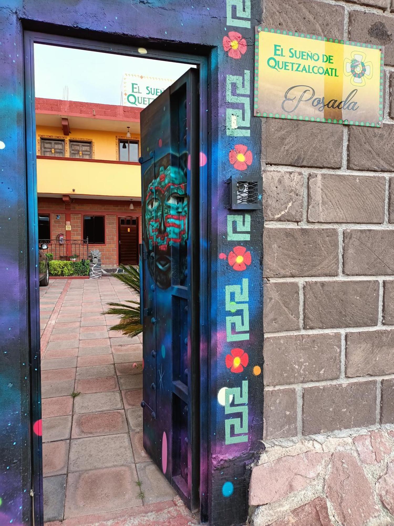 El Sueno De Quetzalcoatl Hotel ซาน ฮวน ตีโอตีฮัวคัน ภายนอก รูปภาพ